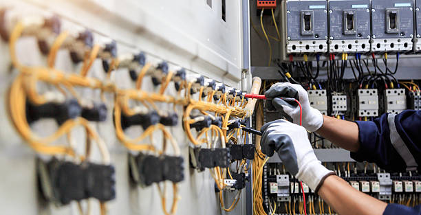 Professional Electrician technician working in Clyde, NC